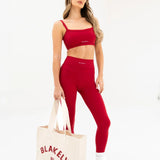 Ultimate Sports Bra - Cherry Red