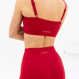 Ultimate Sports Bra - Cherry Red