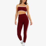 Ines Active Bra - Maroon Red