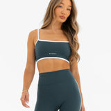 Ines Active Bra - Teal Green