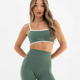 Ines Active Bra - Vintage Green