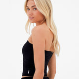 Lucia Bandeau Top - Black