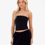 Lucia Bandeau Top - Black