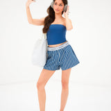 Lucia Bandeau Top - Dark Blue