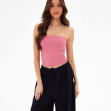 Lucia Bandeau Top - Raspberry