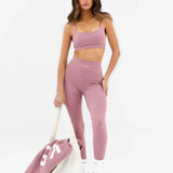 SculptForm Sports Bra - Dusty Pink