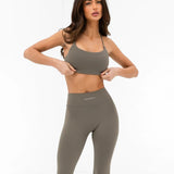 SculptForm Sports Bra - Safari Green