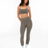 SculptForm Sports Bra - Safari Green