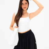 Solea Built-in-Bra Cami Top - White