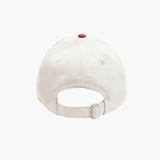 Initial Trucker Cap - Natural & Red