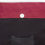 Blakely Label Tote Bag - Burgundy
