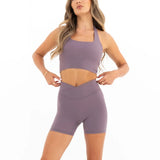 Ultimate Halter Neck Bra - Grape