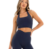 Ultimate Halter Neck Bra - True Navy