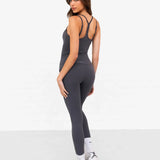 SculptForm Vest Top - Charcoal
