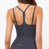 SculptForm Vest Top - Charcoal