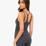 SculptForm Vest Top - Charcoal