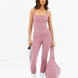 SculptForm Vest Top - Dusty Pink