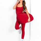 SculptForm Vest Top - Cherry Red