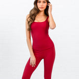 SculptForm Vest Top - Cherry Red