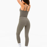 SculptForm Vest Top - Safari Green