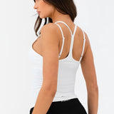 SculptForm Vest Top - White