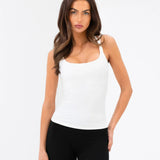 SculptForm Vest Top - White