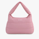 Quilted Puffer Bag - Dusty Pink