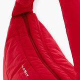 Quilted Puffer Bag - Red