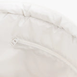Quilted Puffer Bag - Off White