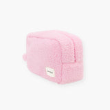 Rosie Fluffy Makeup Bag - Pale Pink