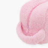 Rosie Fluffy Makeup Bag - Pale Pink