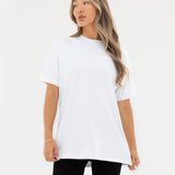 Thea Oversized T-Shirt - White & Black