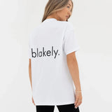 Thea Oversized T-Shirt - White & Black
