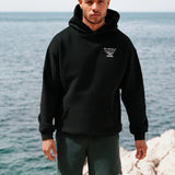 Monaco Relaxed Hoodie - Black