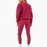 Varsity Oversized Jumper - Deep Pink