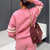 Briston Oversized Jumper - Warm Rose