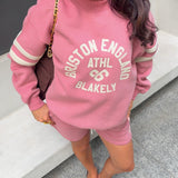Briston Oversized Jumper - Warm Rose