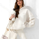 Outline Varsity Tote Bag - Natural