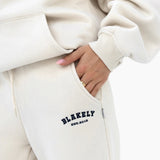 Heritage Wide Leg Sweatpants - Chalk