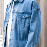 Blakely Denim Trucker Jacket - Blue