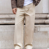 Vol.23 Straight Leg Jeans - Tan
