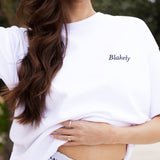 Lilo Lime Oversized T-Shirt & Elodie Stripe Trousers Set - White & Mint Green