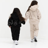 Mini Blakely Borg Sweatpants - Black