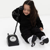 Mini Blakely Borg Hoodie - Black