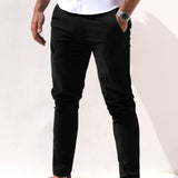 Stretch Chinos - Black
