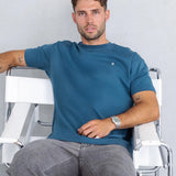 Conrad Relaxed Anchor T-Shirt - Teal Green