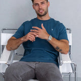 Conrad Relaxed Anchor T-Shirt - Teal Green