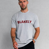 Raife Relaxed T-Shirt - Marl Grey