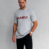 Raife Relaxed T-Shirt - Marl Grey