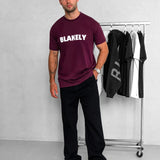 Raife Relaxed T-Shirt - Burgundy